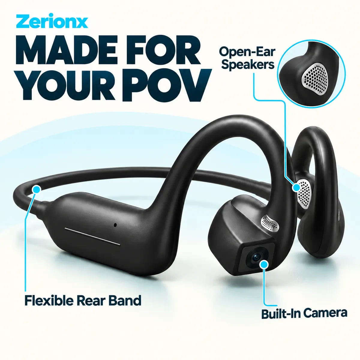 POVGo AI Camera Earphones