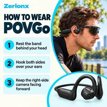 POVGo AI Camera Earphones