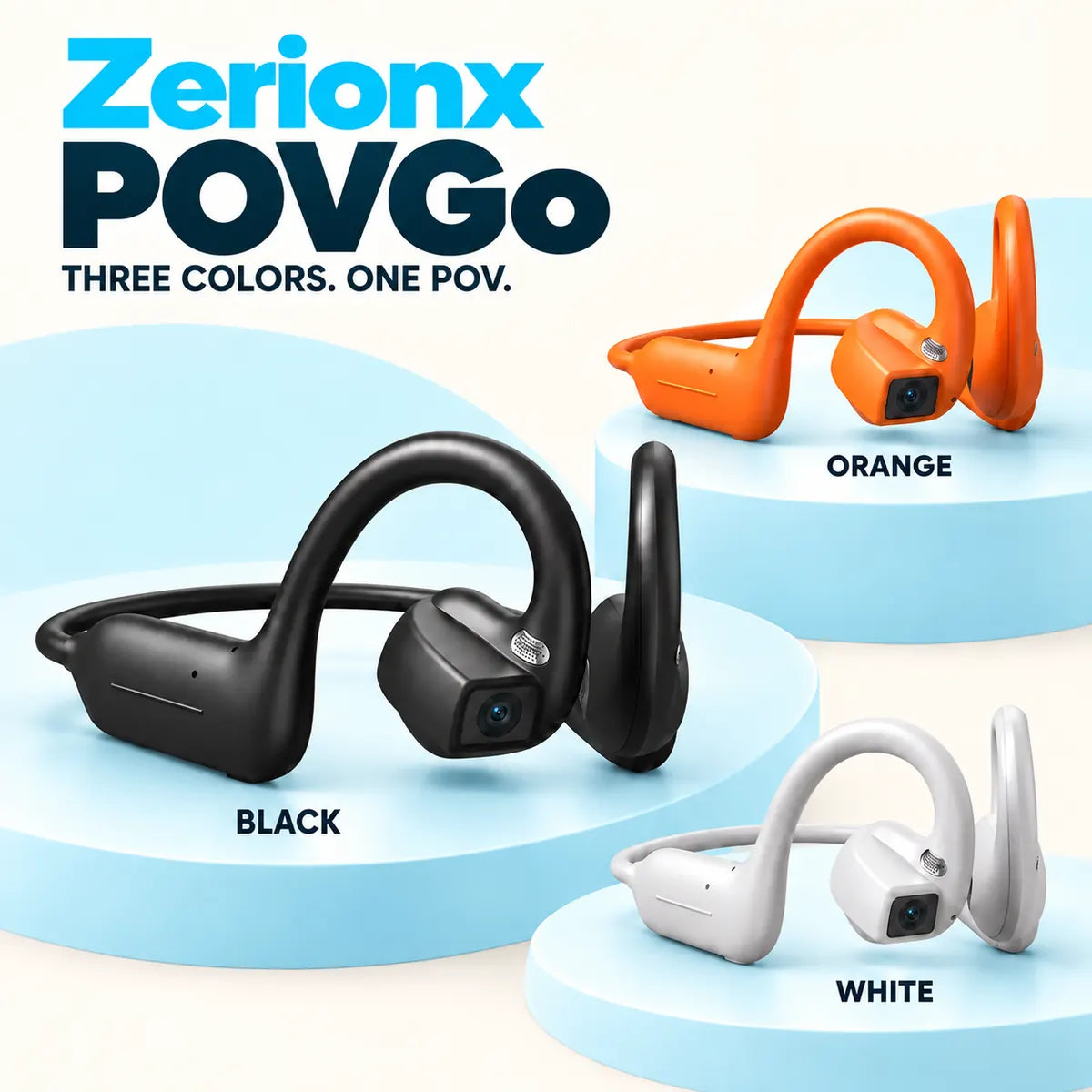 POVGo AI Camera Earphones